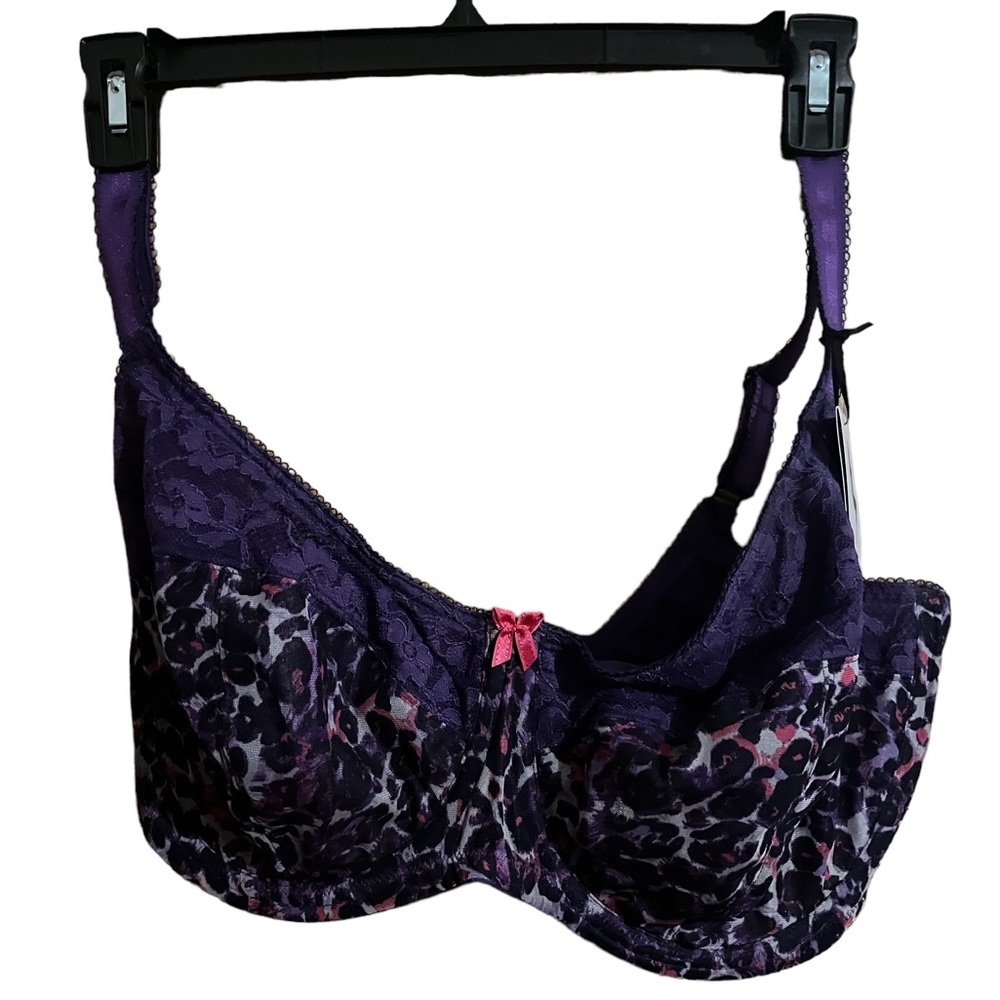Sculptresse Purple bra NWT Size 38GG
